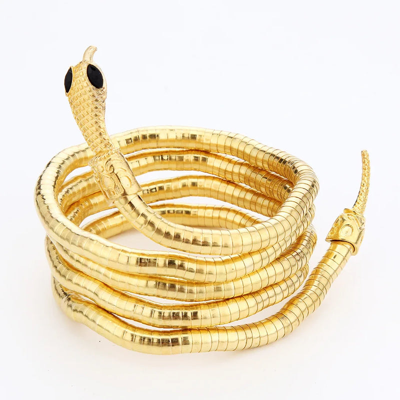 Punk Snake Necklace for Women Men Gothic Jewelry