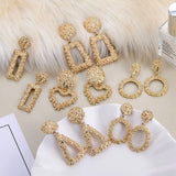 Geometric Statement Earrings for Women