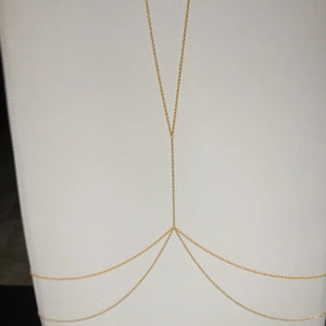 Steampunk Boho Body Chain Necklaces Women