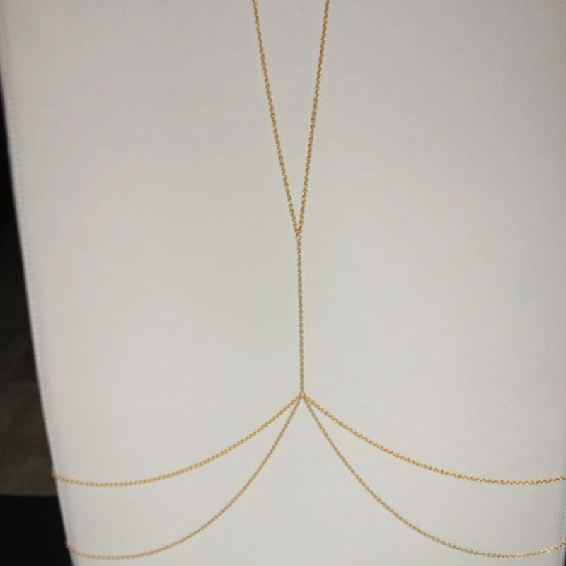 Steampunk Boho Body Chain Necklaces Women