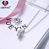Sterling Silver Diamond Women Necklace