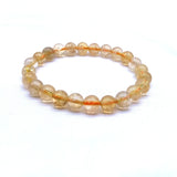 Stone Beads Bracelet Set - Citrines Carnelian Turquoises Drop
