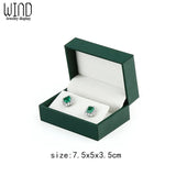 Earring Jewelry Storage Gift Box Faux Leather Organizer