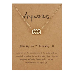 Constellations Power Necklace Male Female Accessories