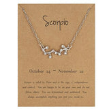Constellations Power Necklace Male Female Accessories
