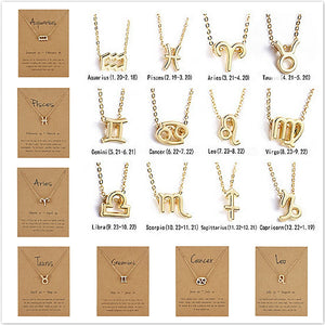 Constellations Power Necklace Male Female Accessories