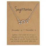Constellations Power Necklace Male Female Accessories