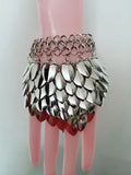 Silver Fish Scale Hand Chains Unique Jewelry