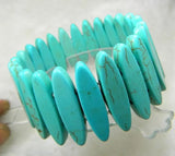 Turkey Stone Chalcedony Bracelet 7.5'' DIY Jewelry