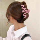 Summer Jelly Wave Grip Hair Clip