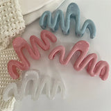 Summer Jelly Wave Grip Hair Clip