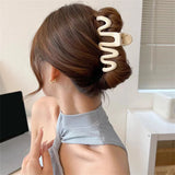 Summer Jelly Wave Grip Hair Clip