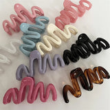 Summer Jelly Wave Grip Hair Clip