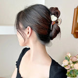 Colorful Heart Hair Clip Ponytail Claw Accessory