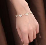 Sweet Daisy Flower Bracelets Minimalist Statement Jewelry Gift
