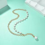 Sweet Freshwater Pearl Necklace Minimalist Women Party Wedding Bridal Jewelry