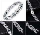 Men's Stainless Steel Magnetic Bracelet Watch Jewelry