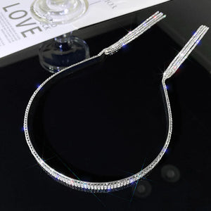 Tassel Rhinestone Headbands Hair Accessories for Women