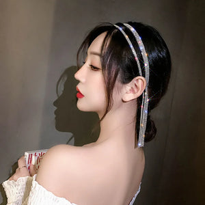 Tassel Rhinestone Headbands Hair Accessories for Women