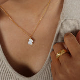Temperament Joker Chain Necklace Rabbit Pendant Necklace