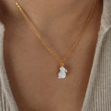 Temperament Joker Chain Necklace Rabbit Pendant Necklace