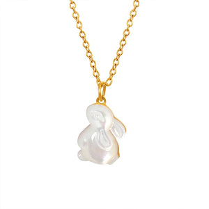 Temperament Joker Chain Necklace Rabbit Pendant Necklace