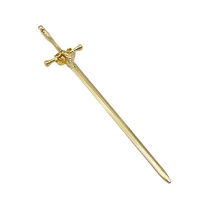 Punk Sword Hair Sticks Vintage Samurai Dagger Hair Accessory