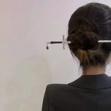 Punk Sword Hair Sticks Vintage Samurai Dagger Hair Accessory