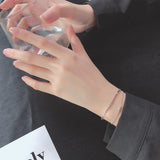 Temperament Small Bracelet 925 Sterling Silver Jewelry for Women