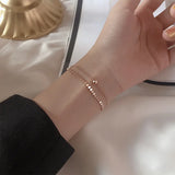 Temperament Small Bracelet 925 Sterling Silver Jewelry for Women
