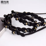 Thin Chain Belt Simulated Pearl Waist Chain Women Lady Dress Skirt Decoration