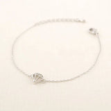 3D Geometry Bracelet Lobster Clasp Link Chain Rose