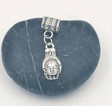 Tibetan Silver Bodhisattva Beads European Charms Pendant Bracelet DIY 30pcs/lot