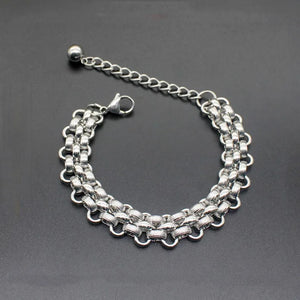 Titanium Steel Bracelet Stainless Steel Men's Chain Wild Temperament