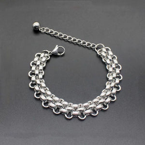 Titanium Steel Bracelet Stainless Steel Men's Chain Wild Temperament