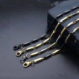 Titanium Steel Melon Seeds Stainless Steel Necklace Couple Models Necklace