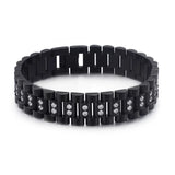 Titanium Steel Men's Bracelet Stainless Steel Strap