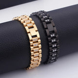 Titanium Steel Men's Bracelet Stainless Steel Strap