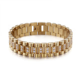 Titanium Steel Men's Bracelet Stainless Steel Strap
