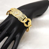 Rhinestones Exaggerate Punk Charm Bracelets Bangles Women