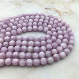 Natural Purple Kunzite Stone Beads 6/8/10mm