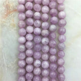Natural Purple Kunzite Stone Beads 6/8/10mm