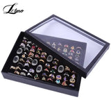 Metal Earrings Bijoux Storage Box Jewelry Display Cabinet