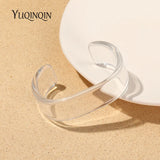 Transparent Open Bangle for Women Indian Jewellery Resin Acrylic Party Charms