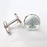 Tree of Life Cufflinks for Men - Wedding Suit Shirt Cuff Links