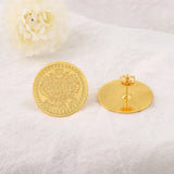 Tree of Life Jewelry Set Gold Wedding Dress Banquet Necklace Earring Ring