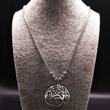 Tree of Life Stainless Steel Necklace for Women