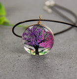 Tree of Life Pendant Necklace Sweater Chain Lucky Amulet