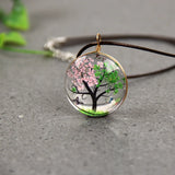 Tree of Life Pendant Necklace Sweater Chain Lucky Amulet