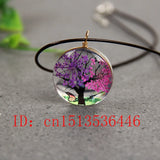 Tree of Life Pendant Necklace Sweater Chain Lucky Amulet